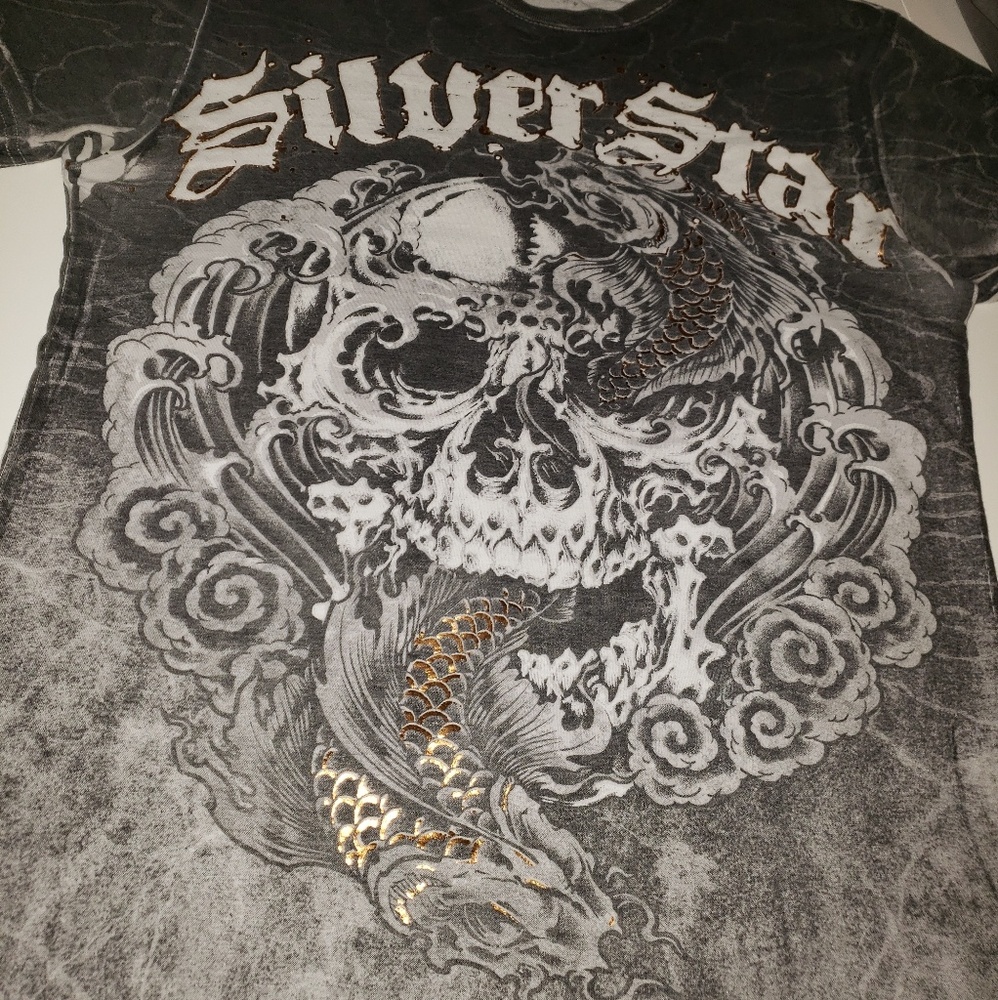 Silver Star Slim Fit, Lightweight T-Shirt
